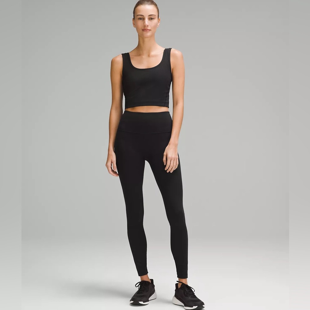 Lululemon NWT Wunder Train Ribbed High Rise Tight 28” - Picture 2 of 10